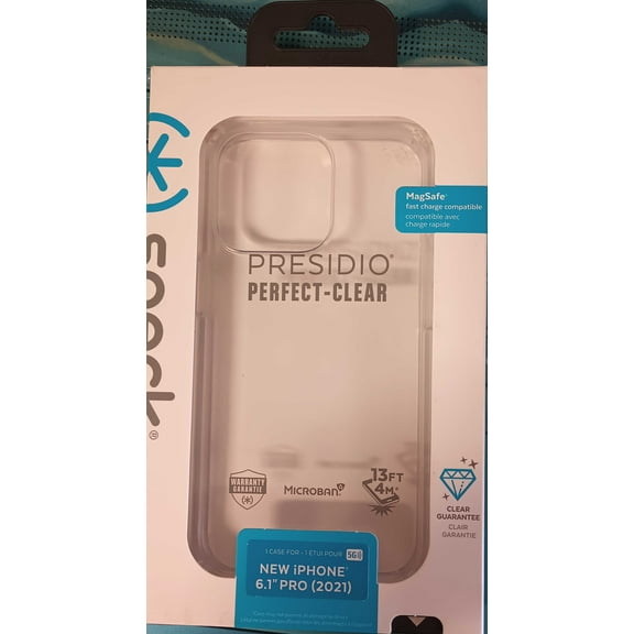 Speck Presidio Case For iPhone 13 Pro Max-Clear