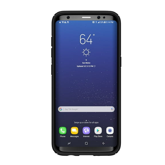 Speck Presidio Case for Samsung Galaxy S8 Plus, Black
