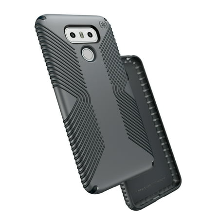 Speck - Presidio GRIP Case for LG G6 - Graphite gray/charcoal gray