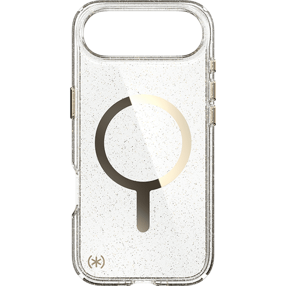 Speck Presidio Lux Glitter/Gold Metallic MagSafe Case - iPhone Air