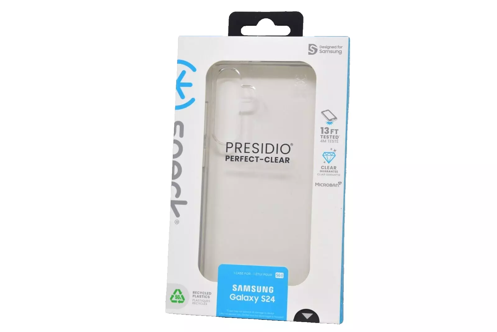 Speck Presidio Perfect Clear Case For Samsung Galaxy S24