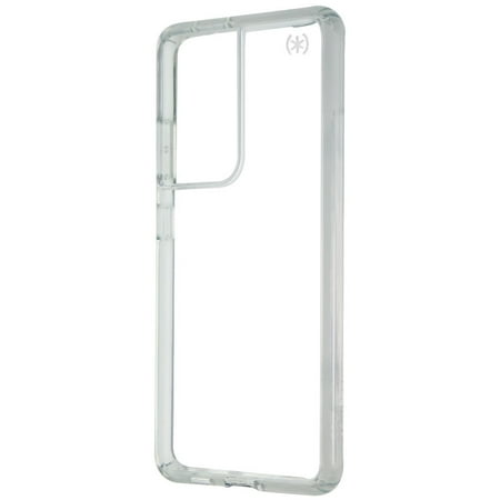 Speck - Presidio Perfect Clear Case For Samsung Galaxy S21 Ultra 5G - CLEAR/CLEAR