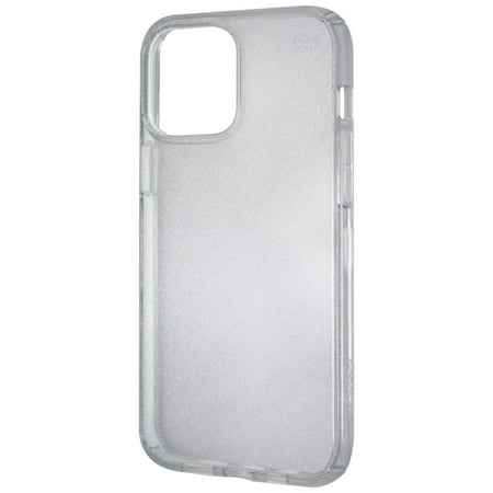 Speck - Presidio Perfect Clear Hard Shell Case for Apple iPhone 12 Pro Max - Clear/gold Glitter