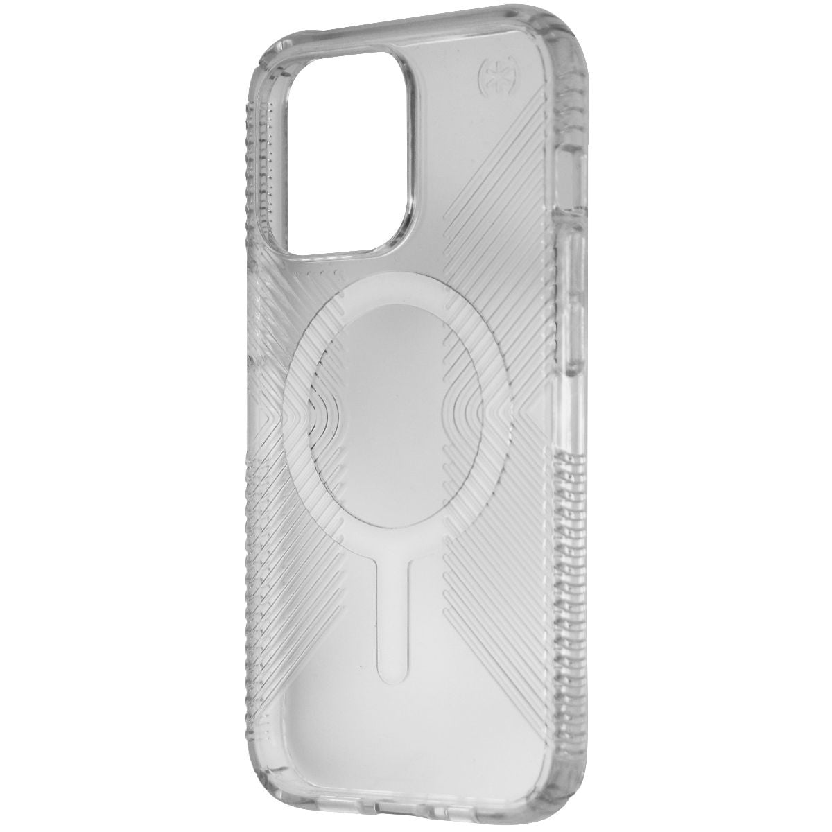 Speck Presidio Perfect-Clear Glitter iPhone 13 Mini Cases Clear/Platinum Glitter