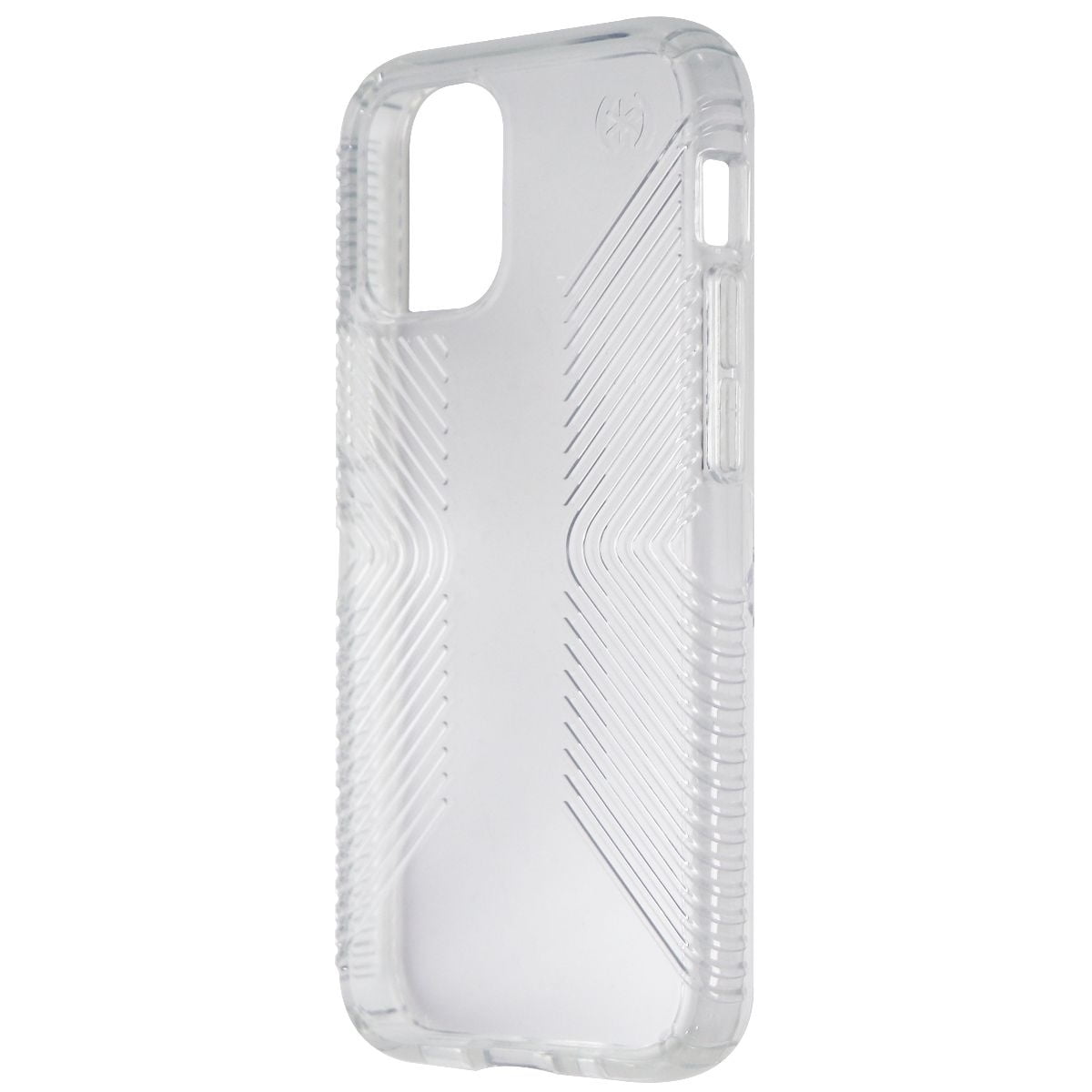 Speck Presidio Perfect-Clear Grip Case for iPhone 12 Mini Clear