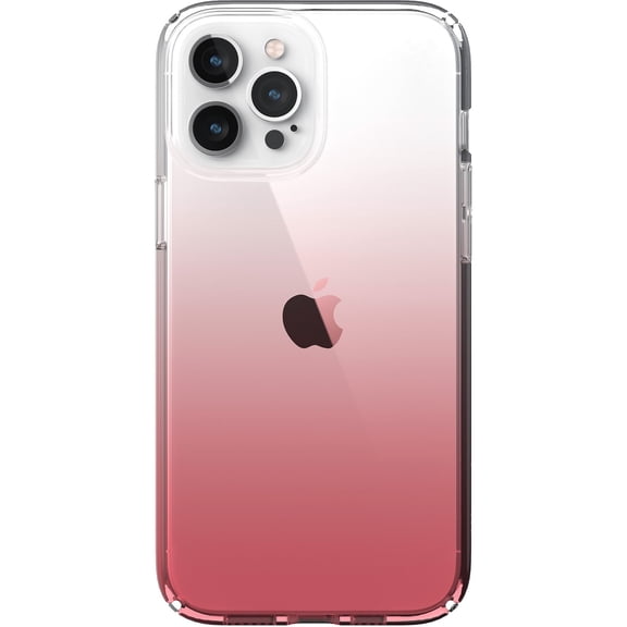 Speck Presidio Perfect-Clear Ombre Case for iPhone 12 Pro Max - Clear/Rose