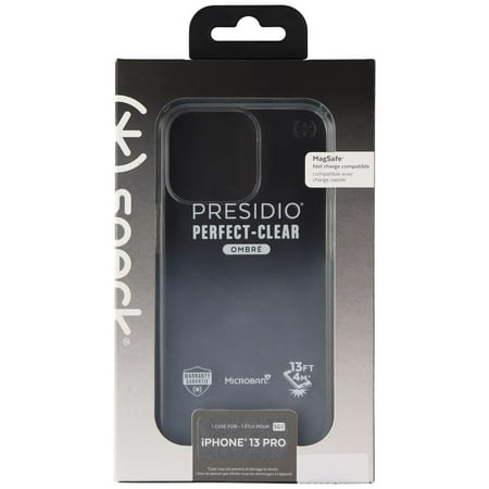 Speck - Presidio Perfect-Clear Ombre Hard Shell Case for iPhone 13 Pro - Atmosphere Fade