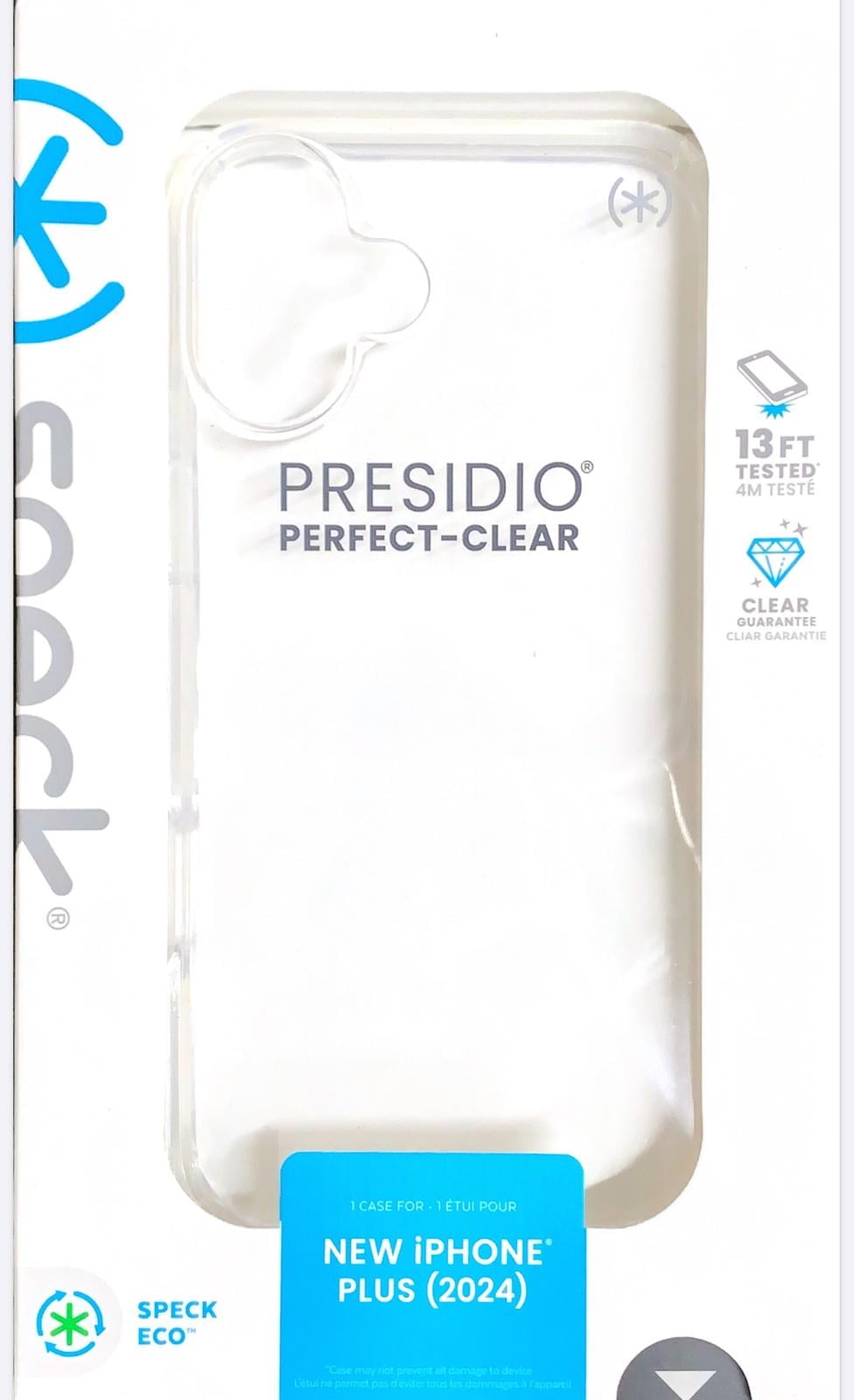 Speck Presidio Perfect-Clear for Apple iPhone 16 Plus Case