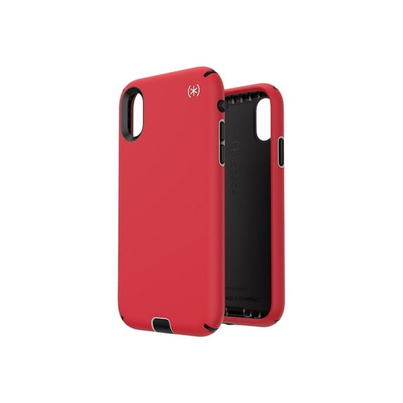 Speck Presidio Sport Series Case for Apple iPhone XR - Matte Red / Black
