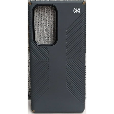 Speck - Presidio2 Grip Case for Samsung Galaxy S23 Ultra - Charcoal Grey/Cool Bronze/White
