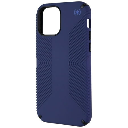 Speck - Presidio 2 Grip Hard Shell Case for iPhone 12/12 Pro - Coastal Blue/Black
