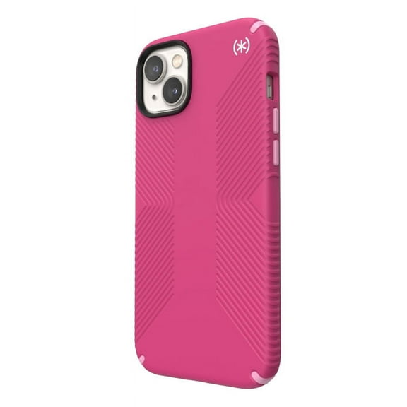 Speck Presidio2 Grip MagSafe Digital Slim Case for iPhone 14 Plus, Pink
