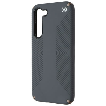 Speck - Presidio2 Grip Case for  Samsung Galaxy S23+ - Charcoal Grey/Cool Bronze/White