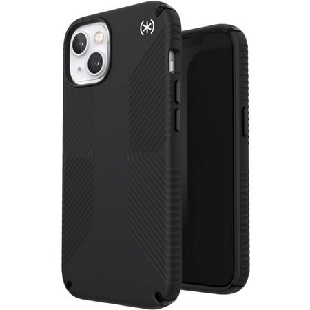 Speck - Presidio2 Grip Hard Shell Case for iPhone 13 - Black