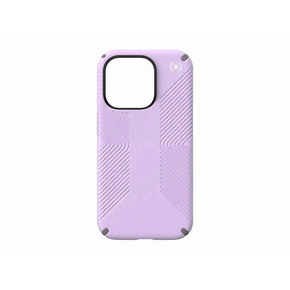 Speck Presidio2 Grip with MagSafe Spring Purple Case for iPhone 15 Pro