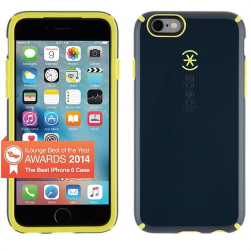 Speck Products 79238-C122 CandyShell Cell Phone Case for iPhone 7 Grey/Yellow