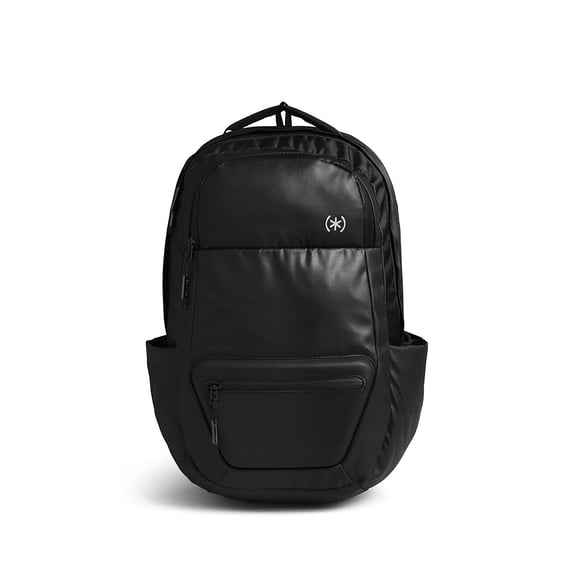 Speck Products Transfer Pro 26L Universal Backpack, Fits Most 15-Inch Laptops, Plus Tablet Sleeve, Black/Black