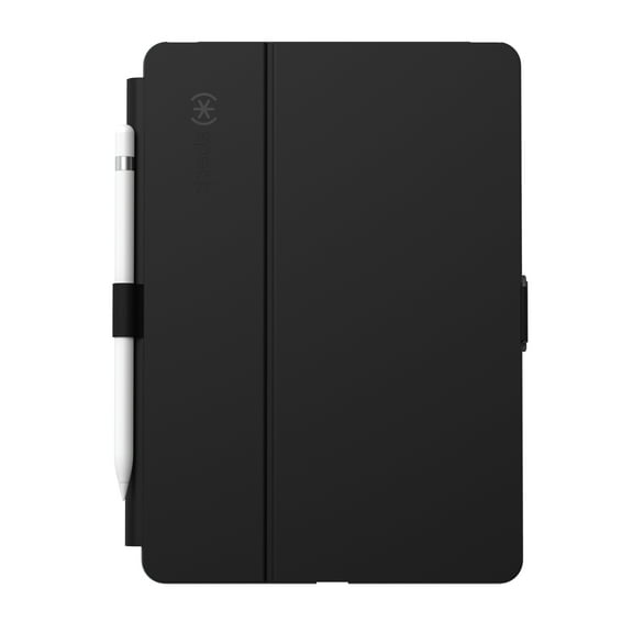 Speck Products iPad 10.2" for 7th, 8th and 9th Gen Stylefolio with Pencil Holder Case in Black and Slate Grey