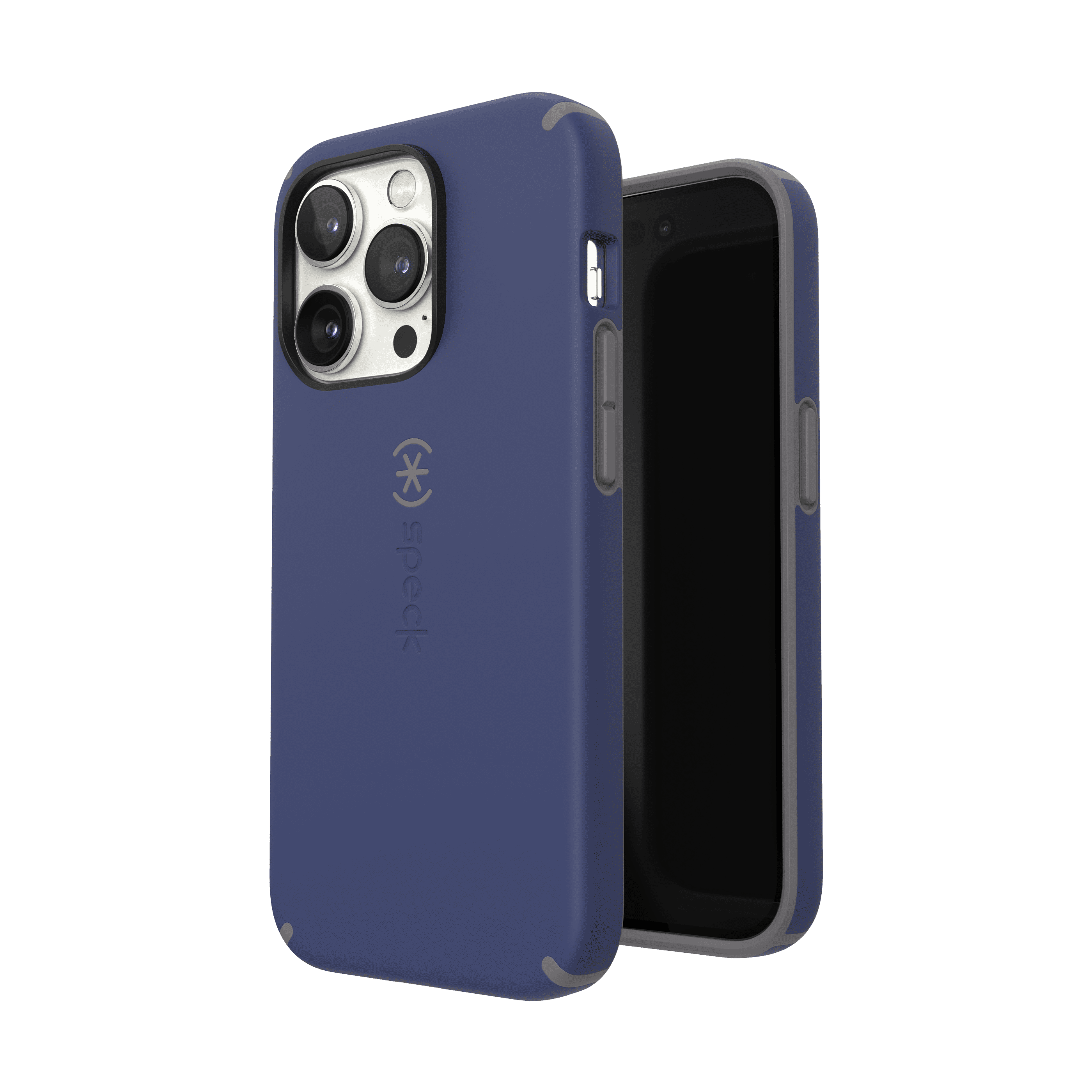 Speck Slim Cell Phone Case for Apple iPhone 14 Pro, Cloudy Grey