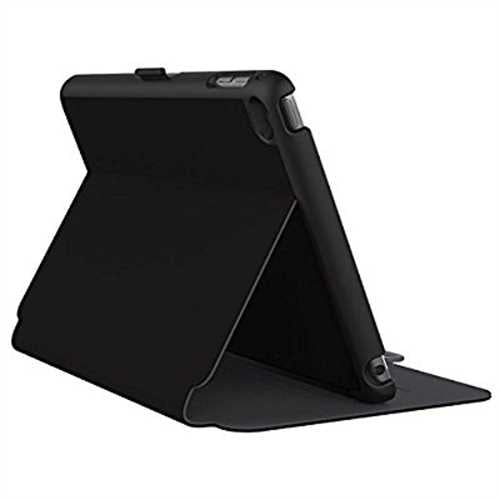 Speck StyleFolio Case and Stand for iPad mini 4, Black/Slate Grey (71805-B565)