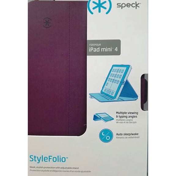 Speck StyleFolio Case for iPad Mini 4, Purple