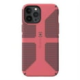 thumbnail image 1 of Speck iPhone 12 Pro Max Candyshell Pro Grip phone case in Raspberry Kiss Red and Slate Gray, 1 of 3