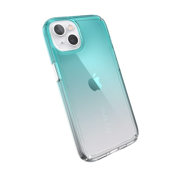 Speck iPhone 13 Gemshell Ombre - CLEAR/CLEAR/TOTALLY TEAL FADE