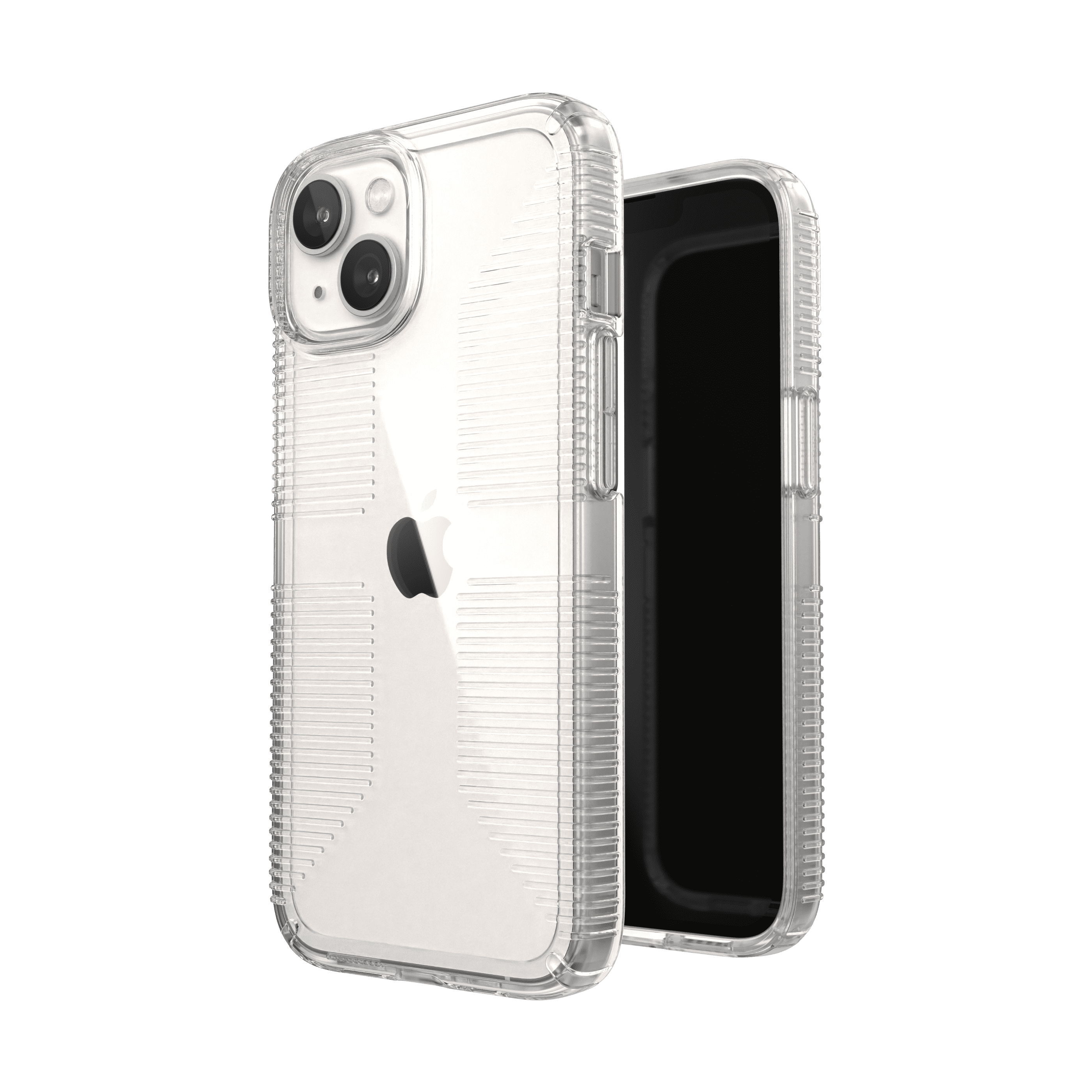 Speck iPhone 14 GemShell Grip -Clear Phone Case