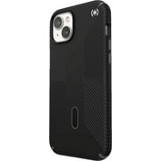 Speck iPhone 15 Plus Case-Presidio2 Grip-ClickLock-MagSafe-6.7 Inch Phone Case-Black/Slate Grey/White