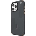 thumbnail image 1 of Speck iPhone 15 Pro Max Case-Presidio2 Grip-ClickLock-MagSafe-6.7 Inch Phone Case-Charcoal Grey/Cool Bronze/White, 1 of 14