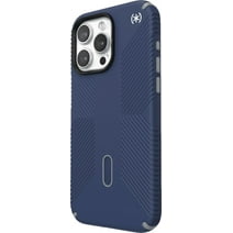 Speck iPhone 15 Pro Max Case-Presidio2 Grip-ClickLock-MagSafe-6.7 Inch Phone Case-Coastal Blue/Dust Grey/White