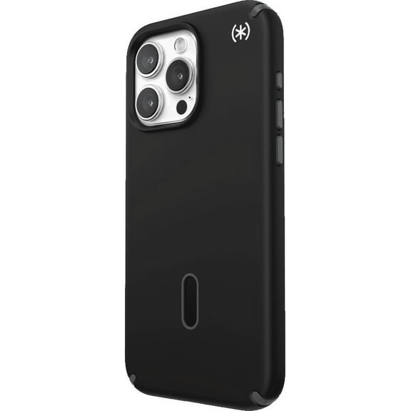 Speck iPhone 15 Pro Max Case-Presidio2 Pro-ClickLock-MagSafe-6.7 Inch Phone Case-Black/Slate Grey/White