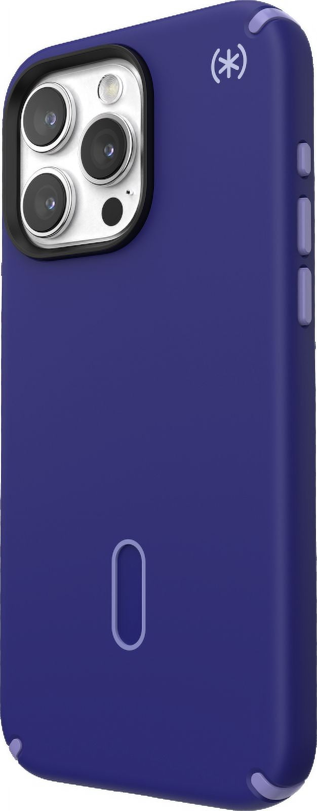 Speck iPhone 15 Pro Max Case-Presidio2 Pro-ClickLock-MagSafe-6.7 Inch Phone Case-Future Blue/Purple Ink/Sky Purple