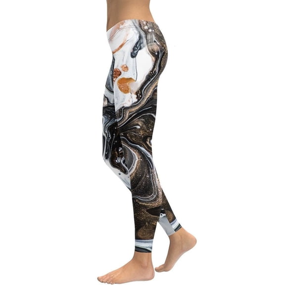Speck of Gold Leggings Size: XS for Women | FIERCEPULSE