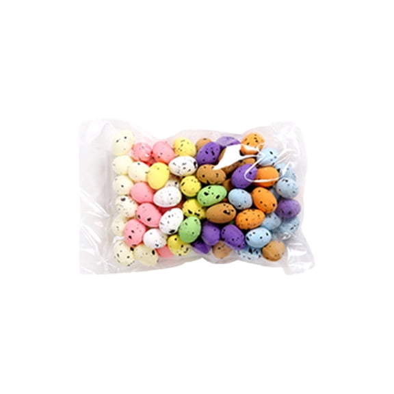 Speckled Easter Eggs, Bulk Easter Eggs, 1 in Foam, Pastel Easter Eggs, Multi-Color, 100 Pc Pack, Easter decorations, Home Venue Arrangement, Spring Crafting