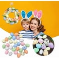 thumbnail image 1 of Speckled Easter Eggs Decorations, 50pcs 1.0x0.98 Inches Plastic Eggs for Party Basket Fillers, Table Setting, Spring Festival Ornaments, 1 of 8