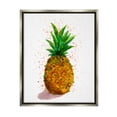 thumbnail image 1 of Speckled Pineapple Tropical Fruit Food & Beverage Graphic Art Luster Gray Framed Art Print Wall Art, 1 of 6