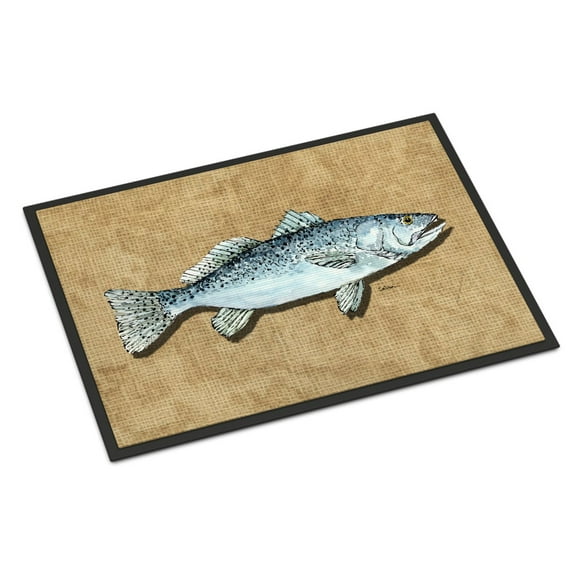 Speckled Trout Door Mat