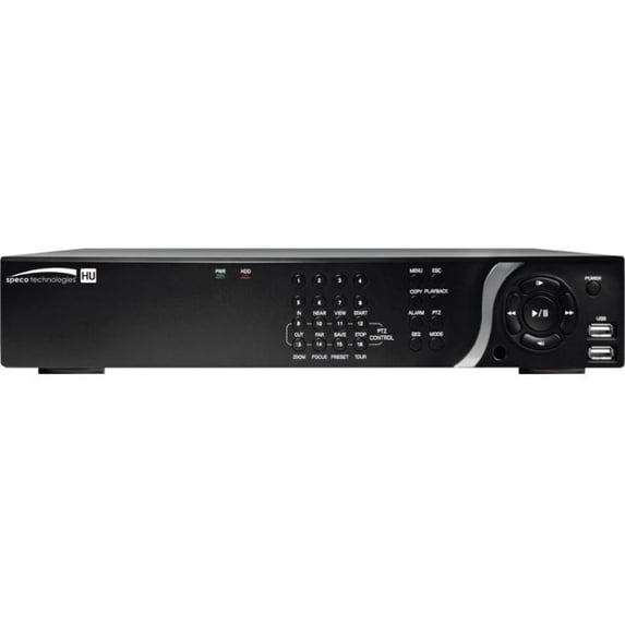 16 Channel 4K IP, HD-TVI Hybrid Video Recorder