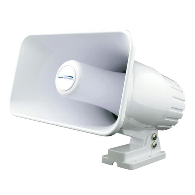 Speco 4'' x 6'' Weatherproof PA Speaker Horn - White