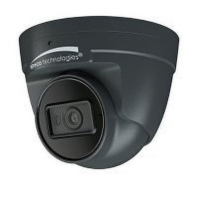 Speco O4VT2G 4MP WDR H.265 Turret IP Camera, 2.8mm Fixed Lens, Dark Gray (Replaces O4VT1NG)