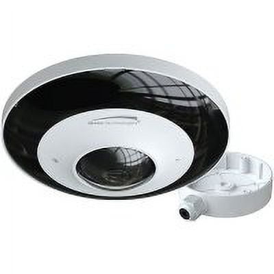Speco O6MDP3N 6MP 360° Panomorph IP Camera, 1.07mm Fisheye Lens, White