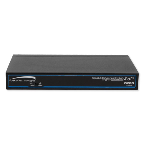 Speco P8S9G 9-Port Gigabit Network Switch