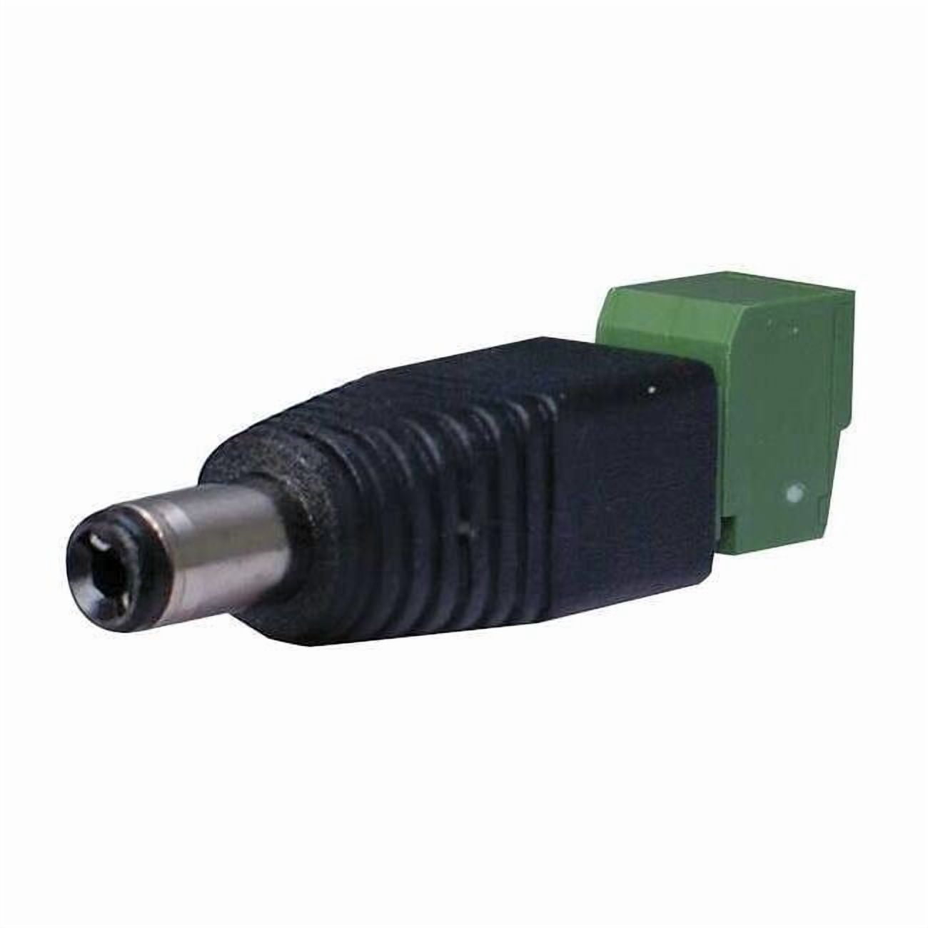 Speco Technologies DC Plug To Terminal Block,Female,PK10 DCPLGBLOK