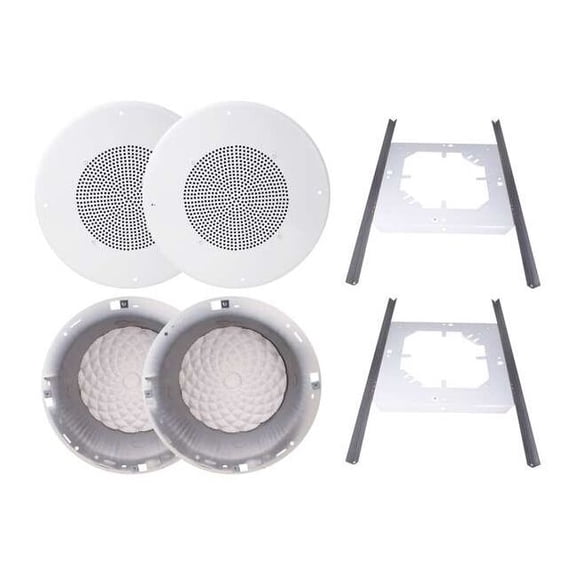 Speco Technologies In-Ceiling Speaker Kit,13inL x 13inW,PR G86KITPR