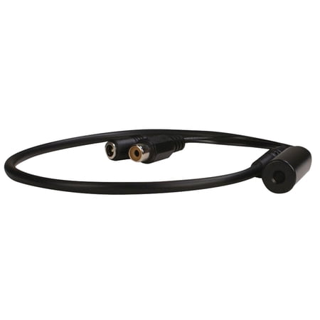 Speco CAMMIC High Impedance Line Level Microphone/Audio Pickup for Use with Camera, Black