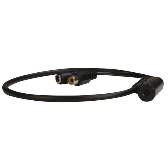 Speco CAMMIC High Impedance Line Level Microphone/Audio Pickup for Use with Camera, Black