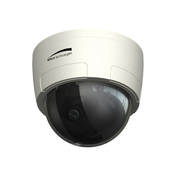 Speco VIP Series VIP1D1 - Network surveillance camera - dome - color (Day&Night) - 1280 x 720 - auto iris - vari-focal - composite - LAN 10/100 - MPEG-4, MJPEG, H.264 - DC 12 V / PoE