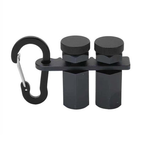 Specollect 1 Pcs Aluminum Stair Gauge and Framing Clamp for Precision Marking, Stair Stringer Layout Tool, Portable Carpenter Clamp with Locking Mechanism