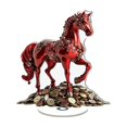 thumbnail image 1 of Specollect 1 Pcs Arrival Acrylic Stand Base Decorative Figurine, 2D Modern Holiday Decor for Living Room Bedroom Office Desk Tabletop, Festive Gift, 1 of 7